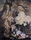 Edmund Charles Tarbell Still Life with Oriental Statue painting